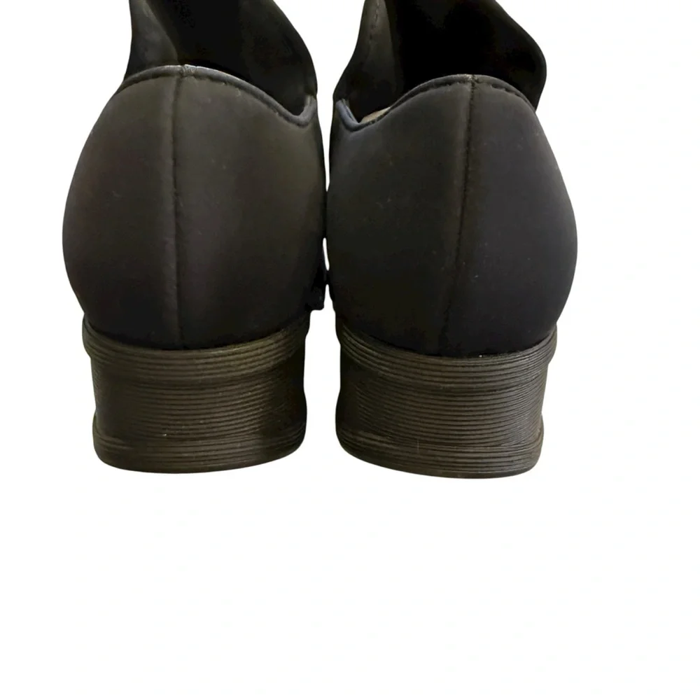 iRi New York City Women’s Black Platform Neoprene Slip-On Shoes Sz 39/9
